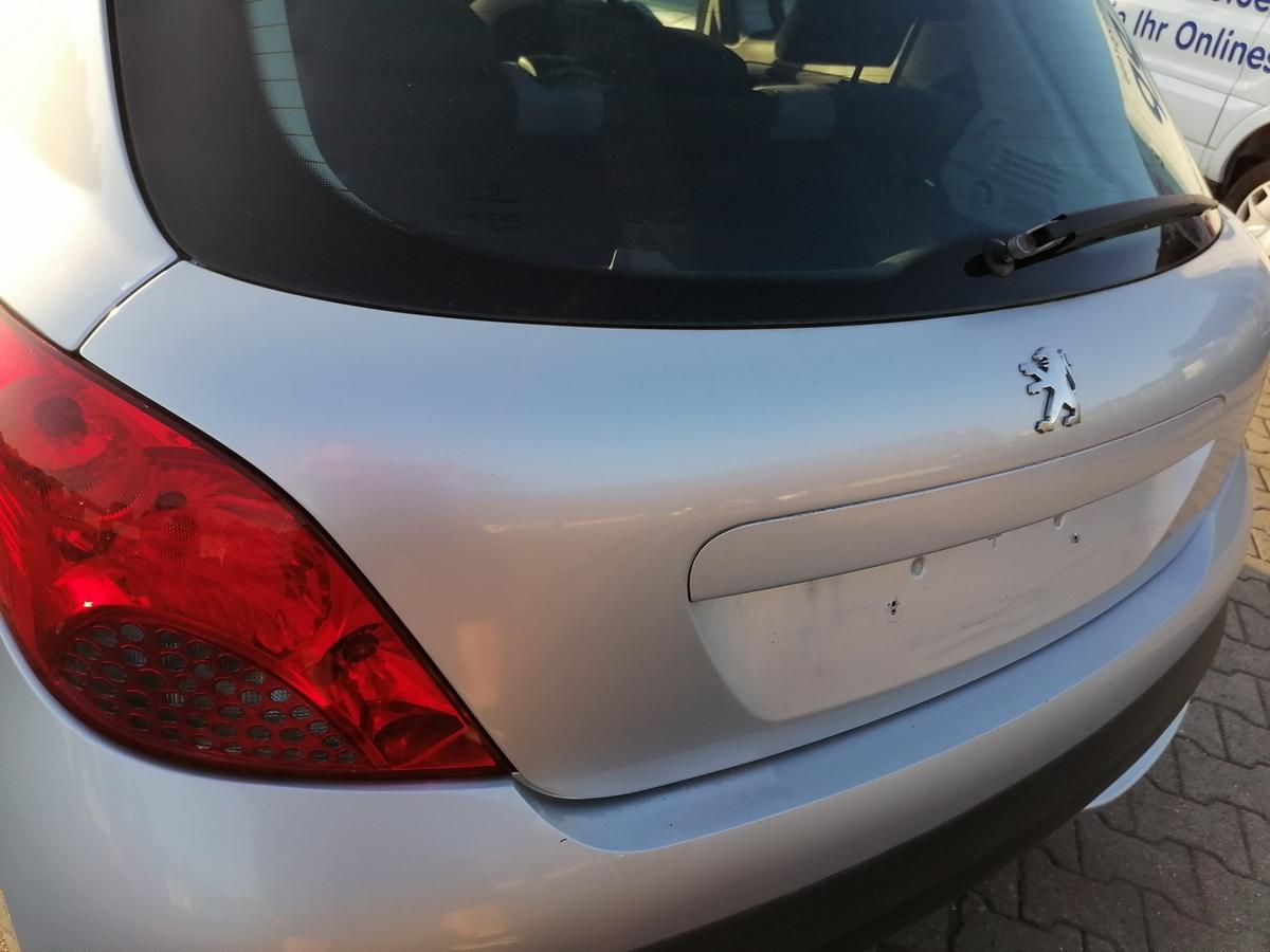Peugeot 207 original Heckklappe mit Heckscheibe EZR Aluminium Grau Bj.2007